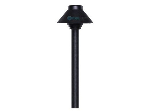 PSH040-TB-12 - Textured Black Outdoor Light Fixture - Sollos Landscape Lighting