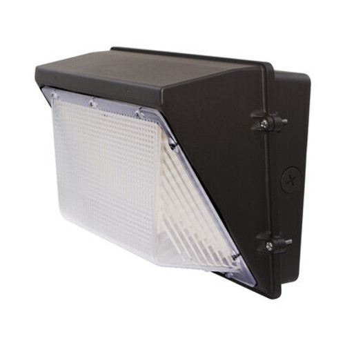 EiKO WPS/46W/750/VD/BZ Wallpack Standard 46W 70CRI 6300LM 5000K 277-480V DIM Bronze Out-Wall