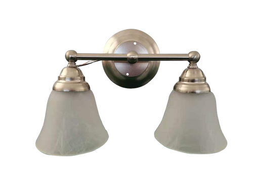 Bulb Ready Vanity Westwood 2 Lamp A19 Nickel | BRVWW-2A19-NI | 11395 | EiKO
