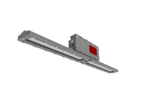 Maxlite HL-LI4880UP-D1 Hazardous Location Linear Light, 4Ft, 80W, 120-277V,Wide Dist. 110 Deg, Clear Lens, 5000K, Pendant Mount, Cid1, Cid2