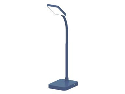 Maxlite ML7LA4S30BL Desk Lamp LED 4W Slim 3000K, Usb Port, Blue Finish