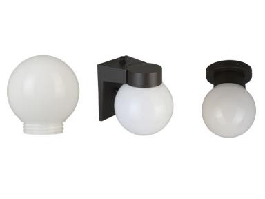 Maxlite SECGG Lens, Globe Style, Glass, Compatible With The Secce Series