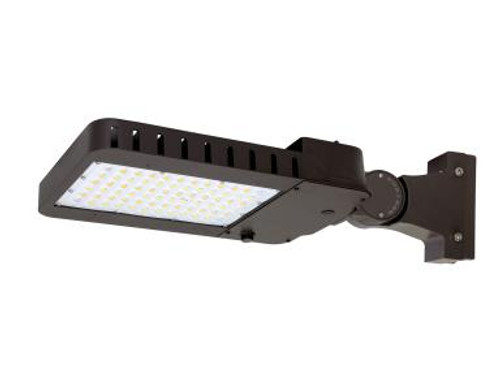Maxlite AR145HT4-CSBFCR Slim Area Light-145W, 277-480V, Type 4, Cct Select 3/4/5K, Bronze, Flexible Arm, Controls Ready
