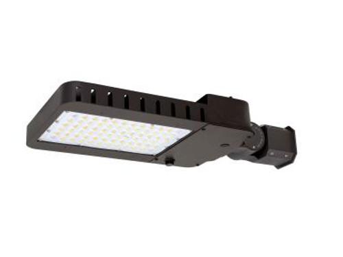 Maxlite AR145HT5-CSBKCR Slim Area Light-145W, 277-480V, Type 5, Cct Select 3/4/5K, Bronze, Slipfitter, Controls Ready