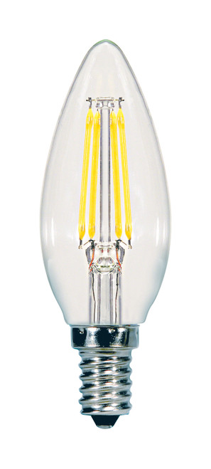 Satco S11371 5.5CTC/LED/927/120V/E12 LED Filament Bulb