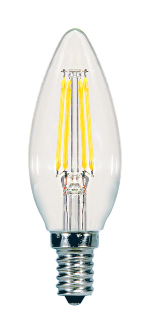 Satco S11372 5.5CTC/LED/930/120V/E12 LED Filament Bulb