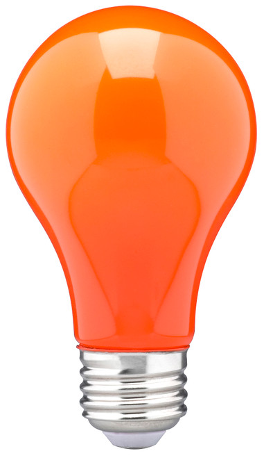 8A19/ORANGE/LED/E26/120V