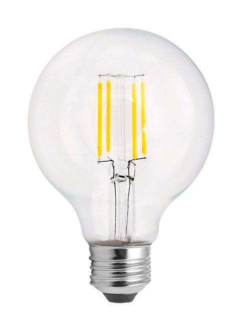 Satco S21737 4.5G25/LED/CL/27K/120V/2CD LED Filament Bulb