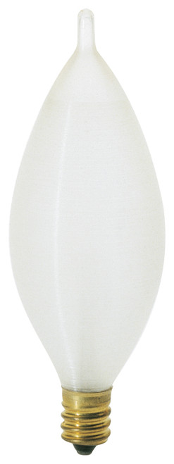 Satco S2705 60C11 Incandescent Decorative Light Bulb