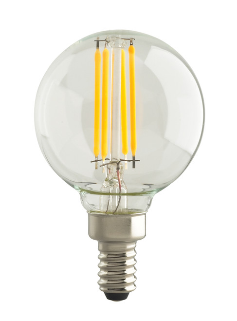 Satco S29871 4G16/LED/CL/27K/120V/E12 LED Filament Bulb