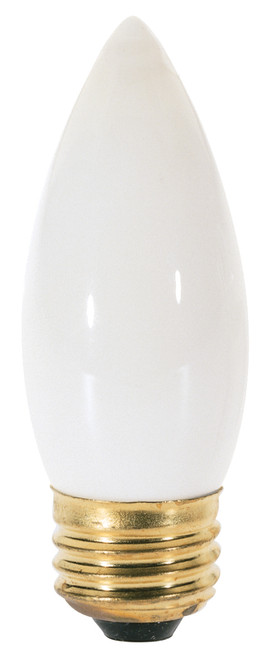 Satco S3738 40B11/W Incandescent Decorative Light Bulb