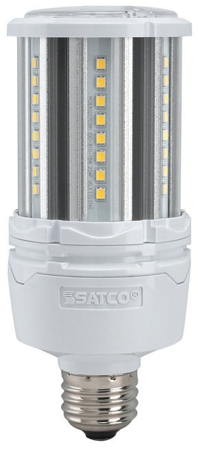 Satco S39670 18W/LED/HID/2700K/100-277V/E26 LED HID Replacement Bulb
