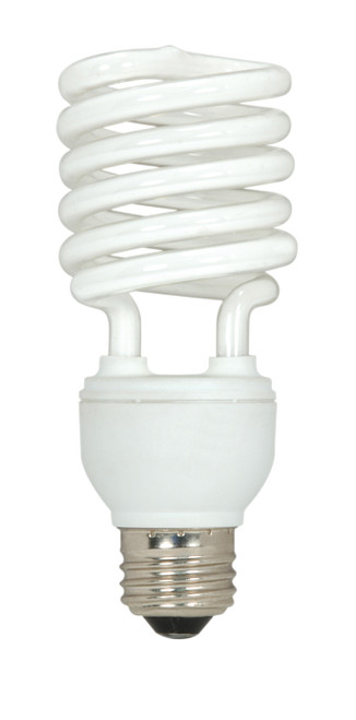 Satco S6284 23T2/E26/3500K/120V/3PK Compact Fluorescent Spirals CFL Bulb