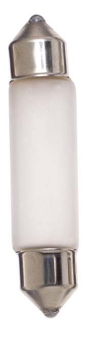 Satco S6989 X5T3 1/4 F Festoon Incandescent Miniature Bulb