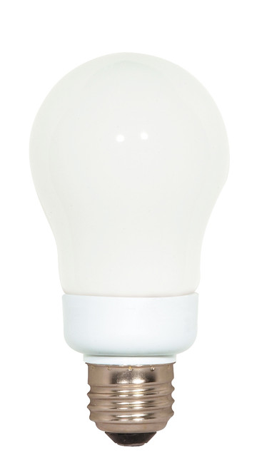 Satco S7286 9A19/50 Compact Fluorescent Type A Bulb