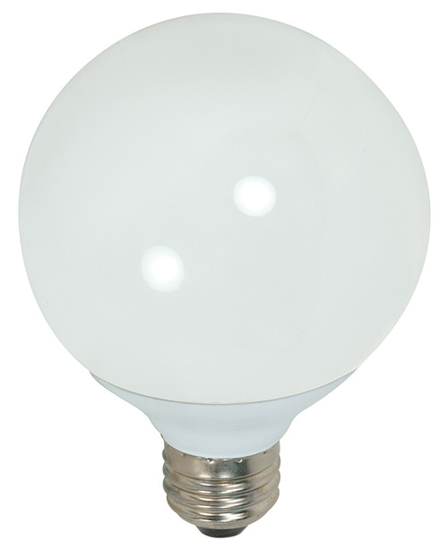 Satco S7305 15G25/41 Compact Fluorescent Globe Light Bulb