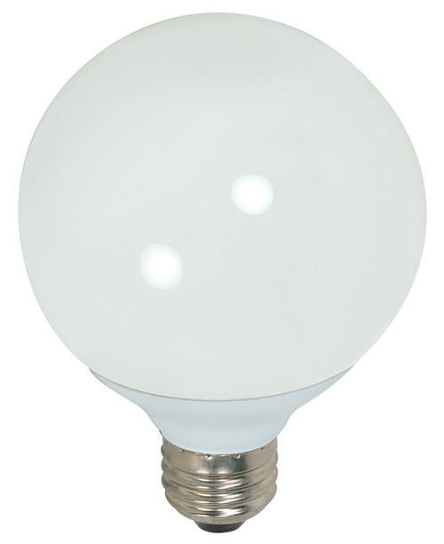 Satco S7306 15G25/50 Compact Fluorescent Globe Light Bulb