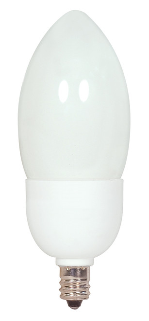 Satco S7312 5CTCFL/41 Compact Fluorescent Decorative CFL Bulb