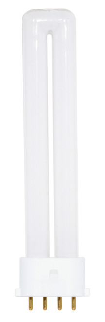 Satco S8364 CF9DS/E/827 Compact Fluorescent Single Twin 4 Pin Bulb