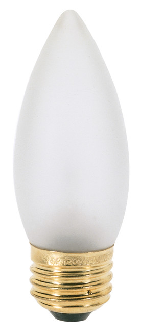 Satco A3696 60B11/F Incandescent Decorative Light Bulb