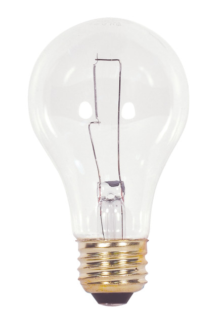 Satco S2502 57A19/CL Incandescent General Service Bulb