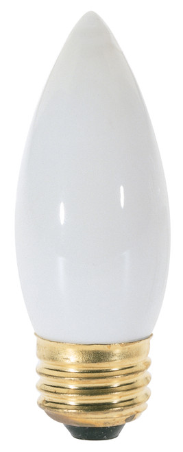 Satco S3299 60B11/W Incandescent Decorative Light Bulb