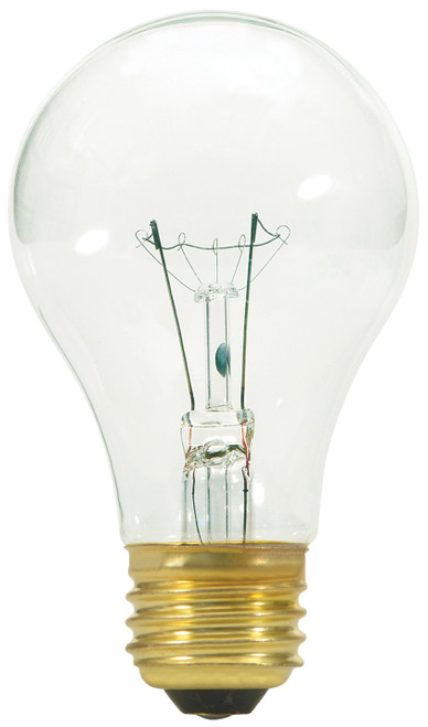 Satco S3941 40A19/CL/VS Incandescent General Service Bulb