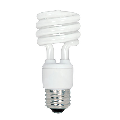 Satco S5516 13T2/27 Compact Fluorescent Spirals CFL Bulb