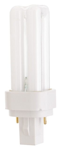 Satco S6715 CF9DD/830 Compact Fluorescent Double Twin 2 Pin Bulb