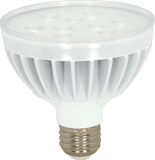 Satco S9017 13WPAR30SN/LED/40'/3500K/WH/IP65 LED PAR Bulb