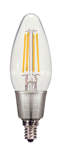 Satco S9568 2.5W CTC/LED/27K/120V LED Filament Bulb