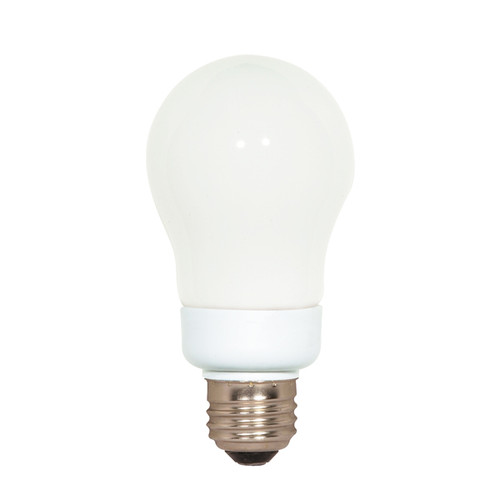 Satco S5571 9A19/50 Compact Fluorescent Type A Bulb