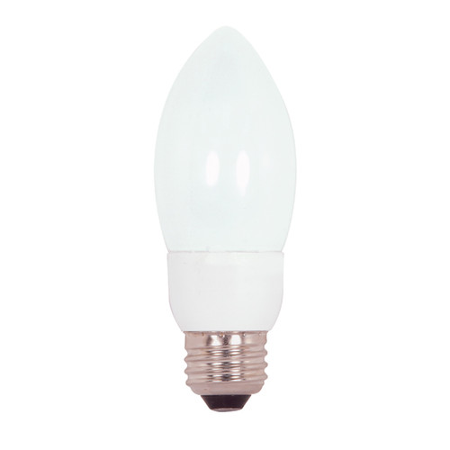 Satco S5591 7ETCFL/50 Compact Fluorescent Decorative CFL Bulb