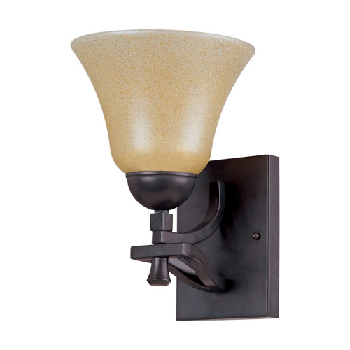 Nuvo 60/1733 Dakota; 1 Light; Vanity with Toasted Honey Glass