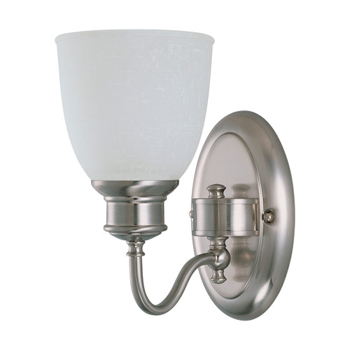 Nuvo 60/2795 Bella; 1 Light; Vanity with Frosted Linen Glass