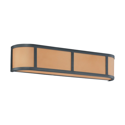 Nuvo 60/2874 Odeon; 3 Light; Wall Sconce with Parchment Glass