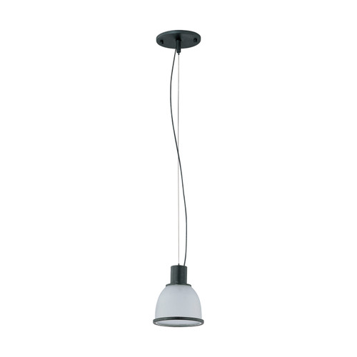 Nuvo 60/2922 Gear; 1 Light; 5 in.; Pendant with Frosted Prismatic Glass