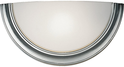 Nuvo 60/2951 1 Light; ES sconce; Brushed Nickel with Opal Glass; 13W CFL/GU24 -2700K