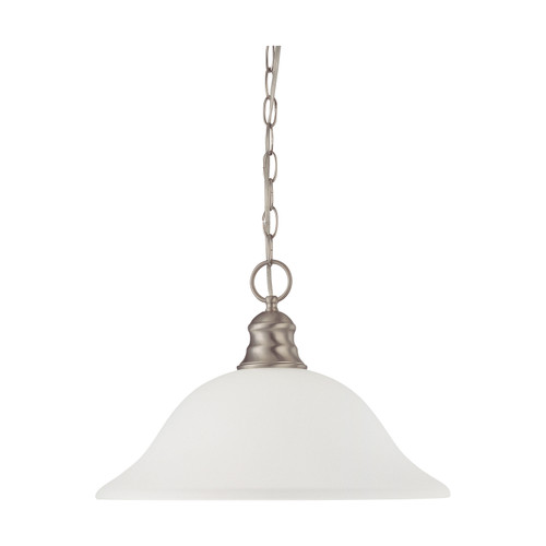 Nuvo 60/3258 1 Light; 16 in.; Pendant with Frosted White Glass