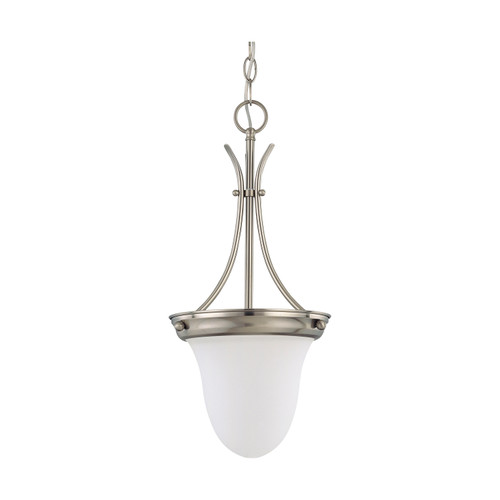 Nuvo 60/3259 1 Light; 10 in.; Pendant with Frosted White Glass