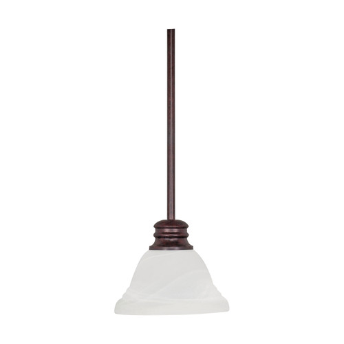 Nuvo 60/366 Empire; 1 Light; 7 in.; Mini Pendant with Hang Straight Canopy