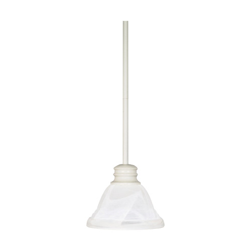 Nuvo 60/368 Empire; 1 Light; 7 in.; Mini Pendant with Hang Straight Canopy