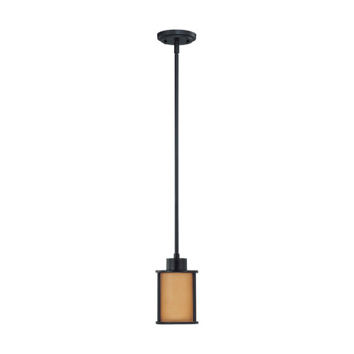 Nuvo 60/3828 Odeon ES; 1 Light; Mini Pendant with Parchment Glass; (1) 13W GU24 Lamp Included