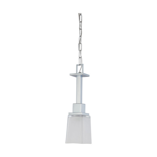 Nuvo 60/4009 Parker; 1 Light; Mini Pendant with Sandstone Etched Glass