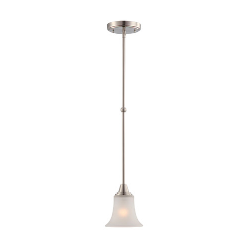 Nuvo 60/4148 Surrey; 1 Light; Mini Pendant with Frosted Glass