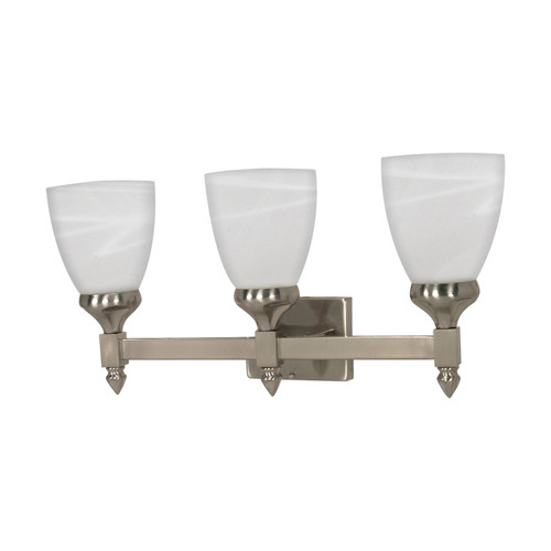 Nuvo 60/468 Triumph; 3 Light; CFL; 21 in.; Vanity; (3) 13W GU24 Lamps Included