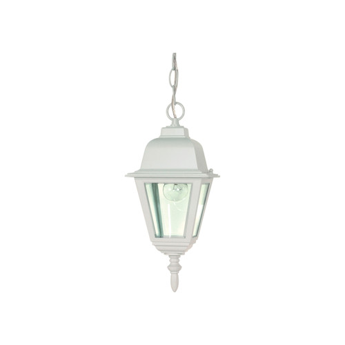 Nuvo 60/487 Briton; 1 Light; 10 in.; Hanging Lantern with Clear Glass