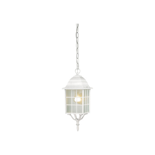 Nuvo 60/4911 Adams; 1 Light; 16 in.; Outdoor Hanging with Frosted Glass