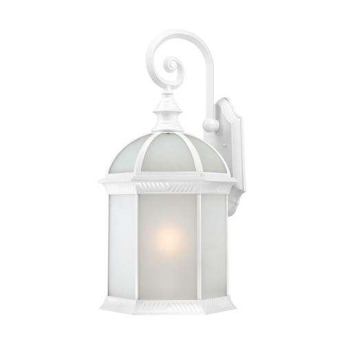 Nuvo 60/4981 Boxwood ES; 1 Light; 16 in.; Outdoor Wall with Frosted Glass; (1) 18W GU24 Base Lamp Included