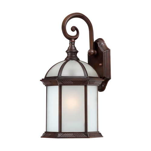Nuvo 60/4982 Boxwood ES; 1 Light; 16 in.; Outdoor Wall with Frosted Glass; (1) 18W GU24 Base Lamp Included